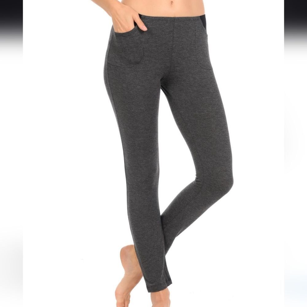 NWT Bamboosa Thermal Regulating Pajama Lounge Yoga Pants, Grey, Sz XXXL